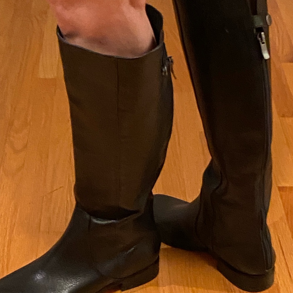 Lord & Taylor Leather Knee High Boots